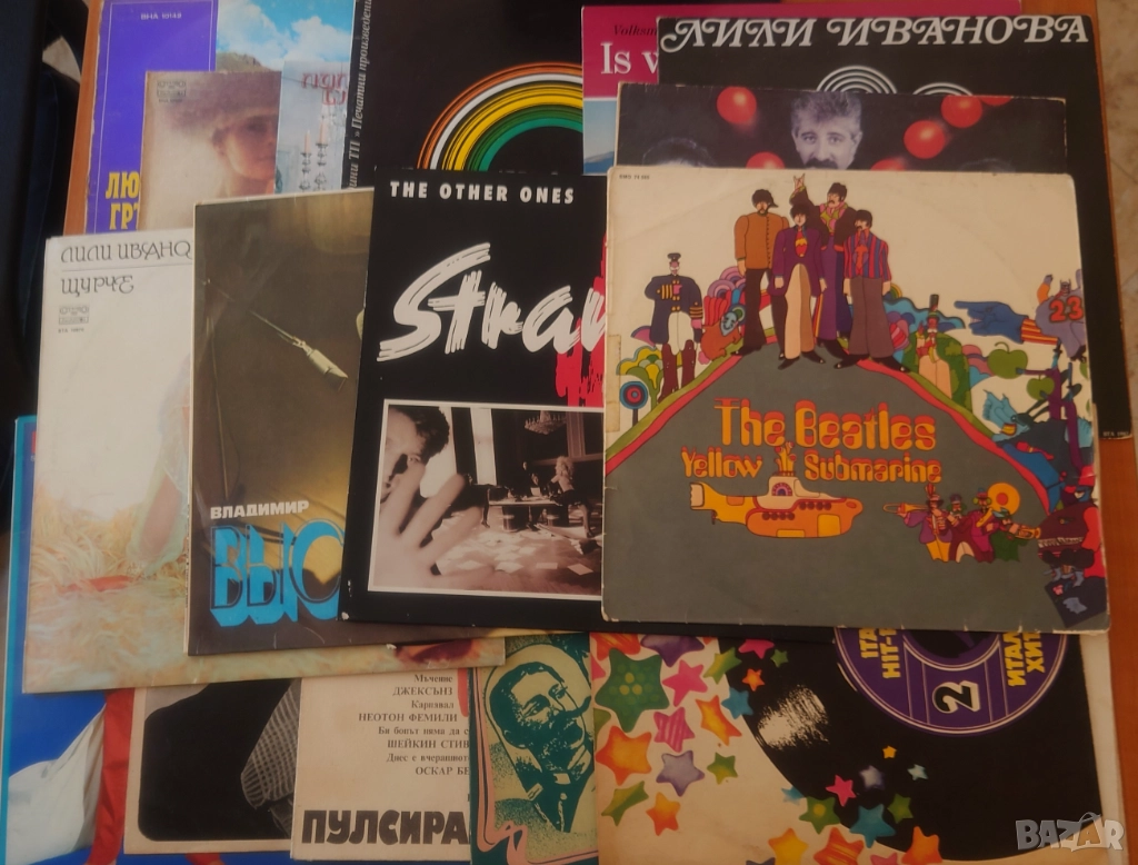 Грамофонни плочи за украса големи 12" и малки 7" Х 0.20 и 0.50 лв., снимка 1