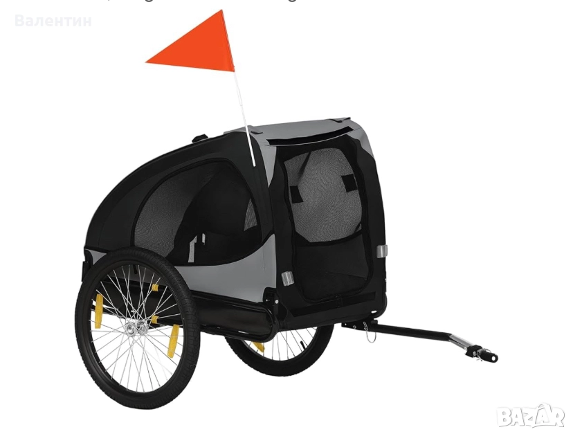 Велоремарке за кучета PawHut, снимка 1