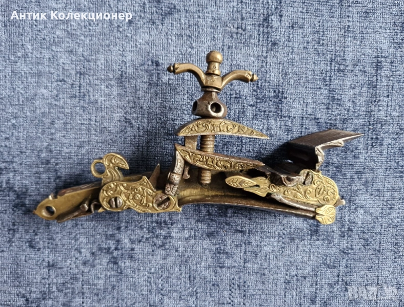 Кремъчен механизъм за пушка. 18 см. Османска Империя. 1770–1800 гг., снимка 1