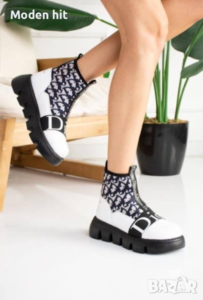 Намалени последен чифт! Christian Dior дамски боти висок клас реплика, снимка 1