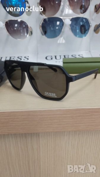 GUESS Черни мъжки слънчеви очила 210925, снимка 1