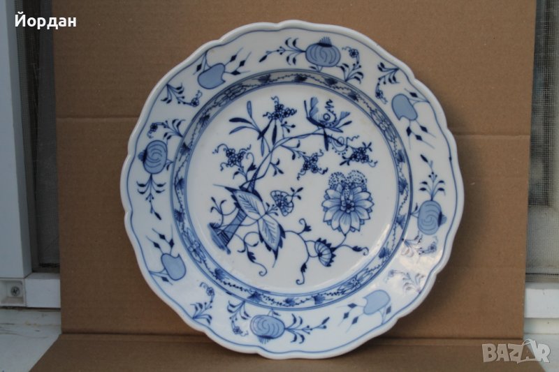Немска чиния порцелан ''Meissen'', снимка 1