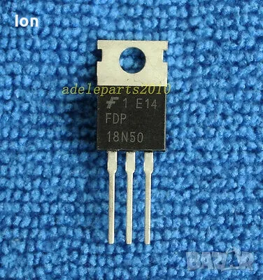 FDP18N50 500V, 18A, 38W, 0R265, снимка 1