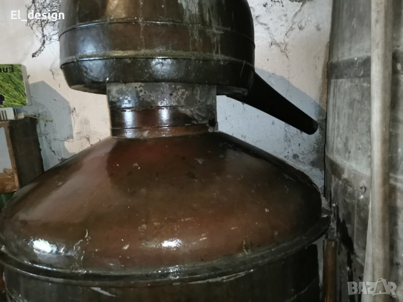 Съд/казан за дестилация на розово масло 1000 литра, снимка 1