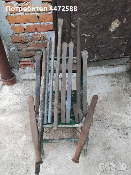 щанги за джанти за трактори гаечни и глухи ключове 55,50,46,41,36,32 и други части , снимка 1