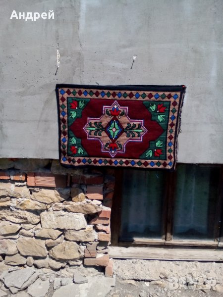 Старинен ковьор,покривка за стена #92, снимка 1