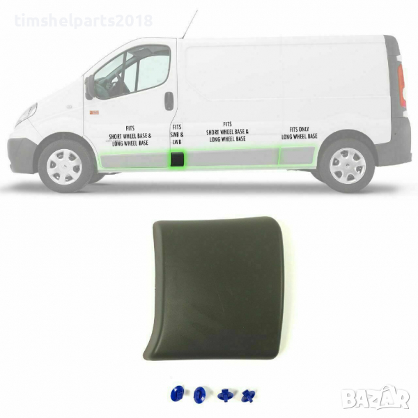 Лайсна Лява / Дясна за колонка за Opel Vivaro, Nissan, Renault Trafic II 2002-2013, снимка 1