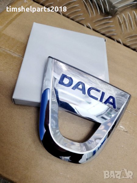 Задна Емблема за DACIA  Duster/Lodgy/Dokker/Sandero 10,7 /11.7 см, снимка 1