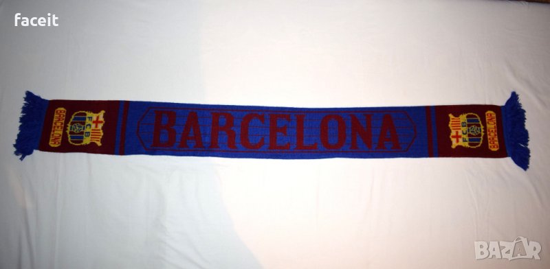 FC Barcelona - Фенски шал / Футболен / Барселона / Испания, снимка 1