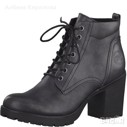 Нови немски боти , Marco Tozzi, 39,40,41 н-р, сиви, снимка 1