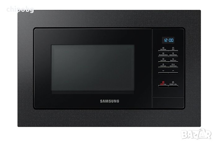  Микровълнова печка, Samsung MG23A7013CB/OL, Built-in microwave grill, Ceramic Inside, 23l, 800 W, B, снимка 1
