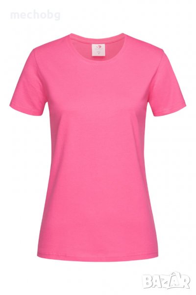 Дамска тениска Stedman Classic-T Fitted - pink, снимка 1
