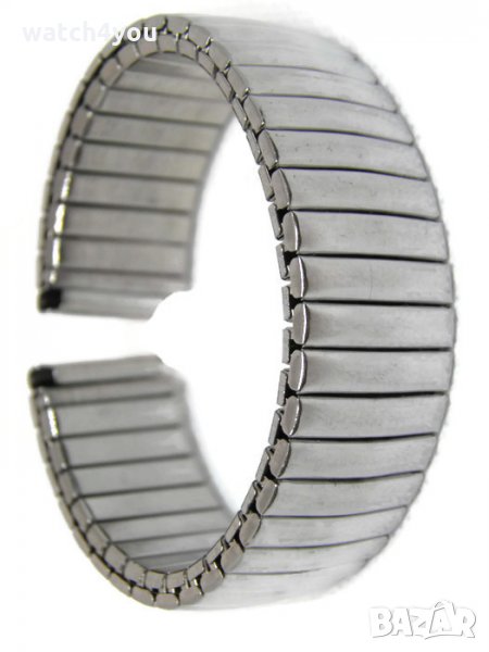 НОВА СТОМАНЕНА ЛАСТИЧНА ВЕРИЖКА ЗА ЧАСОВНИК.ЛАСТИЧНИ ВЕРИЖКИ ЗА ЧАСОВНИЦИ. РАЗТЕГАТЕЛНА ВЕРИЖКА, снимка 1