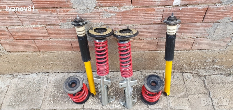 Предни задни амортисьори пружини за бмв е36 М3 купе спортно окачване bmw e36 m3 оборудвани , снимка 1