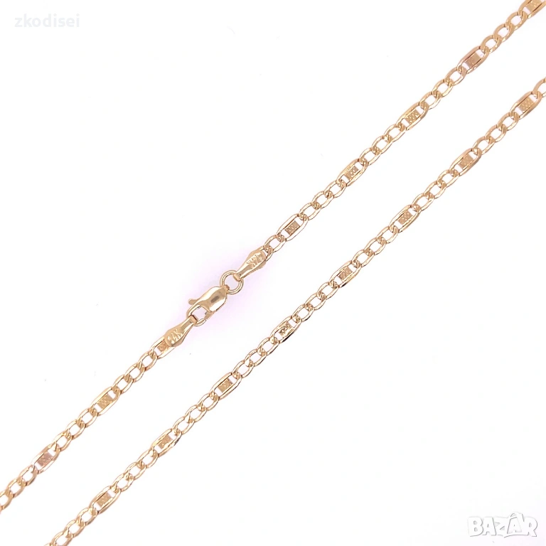 Златен синджир 2,64гр. 45,0см. 14кр. проба:585 модел:36323-1, снимка 1