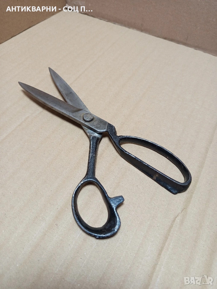Стара Немска Кожарска Ножица D.P.R.K. Номер 358., снимка 1