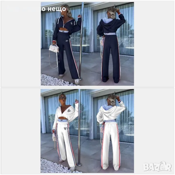 Дамски спортен комплект Tommy Hilfiger - 2 налични цвята Код A12, снимка 1