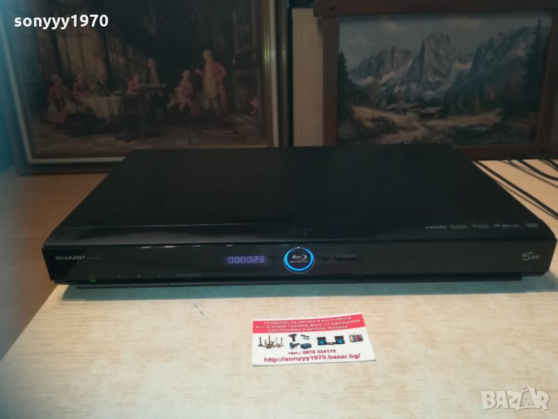 sharp bd-hp22s blu-ray disc hdmi/ethernet 1603211853, снимка 1