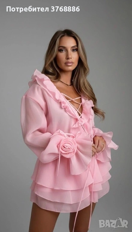 Красива рокля 🌸  Стандартен размер - Xs,S,M,L  35€, снимка 1