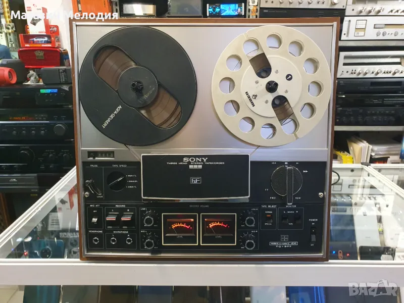 Ролков магнетофон SONY TC-377 В отлично техническо и визуално състояние., снимка 1