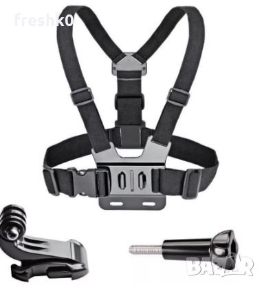 Нагръдник за екшън камера Gopro Hero 9 8 7 6 5 Xiaomi Yi 4K SJCAM SJ4000 , снимка 1