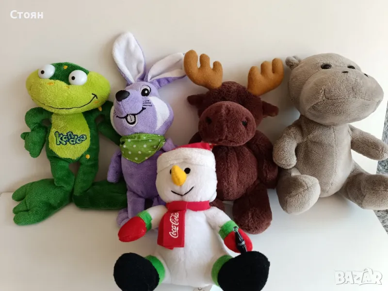 Рекламни плюшени играчки на Кока Кола, Милка и други, снимка 1