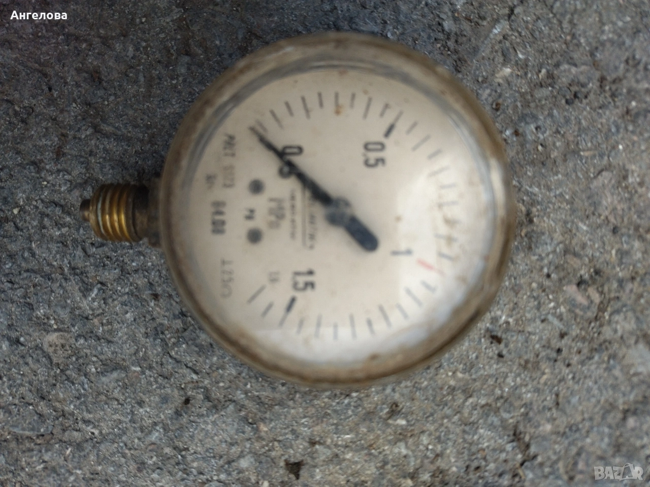 Манометър, снимка 1