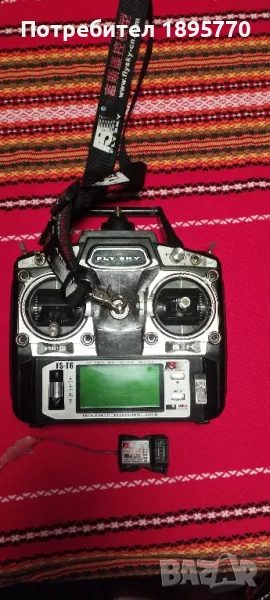 Дистанционно за лодка за риболов FLY SKY FS-T6 , снимка 1