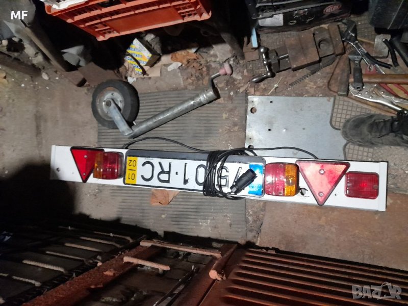 Греда със стопове за колесар , снимка 1