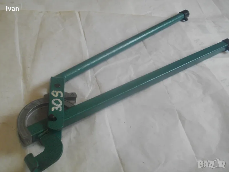 НОВ немски РЪЧЕН ТРЪБОГИБ 15мм Старо качество масивен уред огъване тръби всякакви BOTTEN BERG B.V., снимка 1