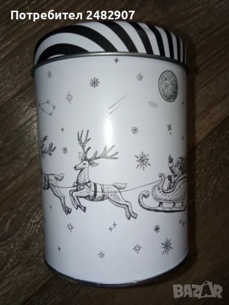 Малка метална кутия с капак, снимка 1