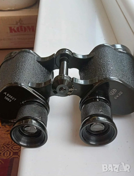 Запазен.Полски бинокъл 1953г, снимка 1