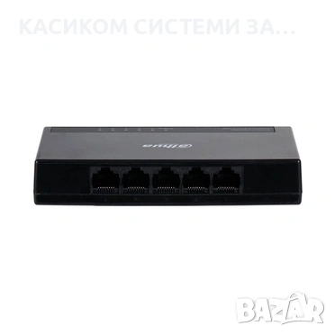 5 портов гигабитов мрежов комутатор L2 неуправляем - DAHUA PFS3005-5GT-L-V2