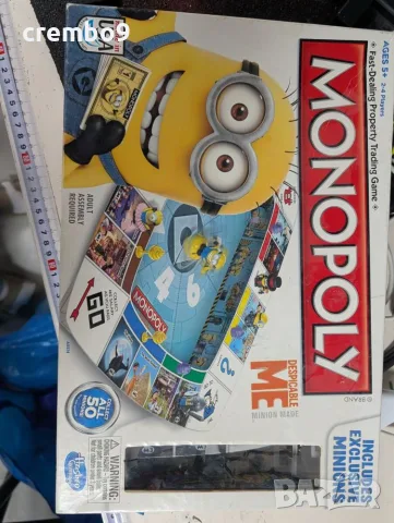 Monopoly Minions настолна игра
