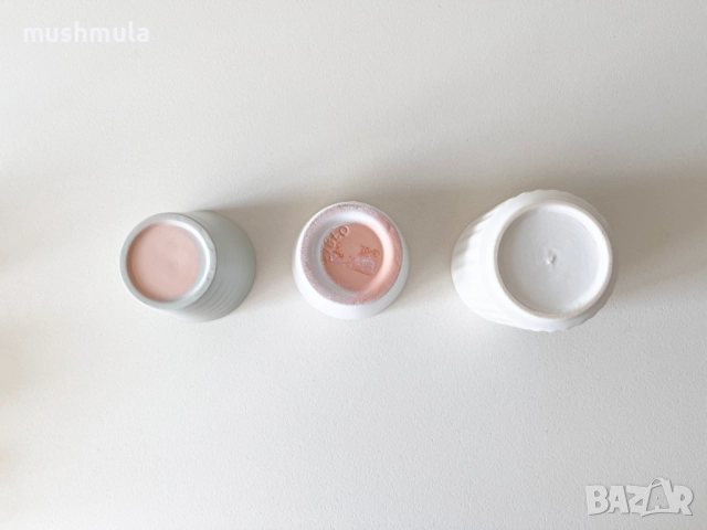 Сет 3бр керамични кашпи ∅ 6-6.5 см, снимка 3 - Саксии и кашпи - 52542746