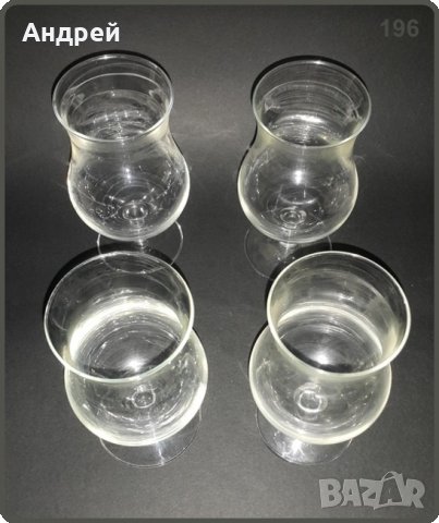 Комплект от четири чаши за вино, снимка 3 - Чаши - 29618215
