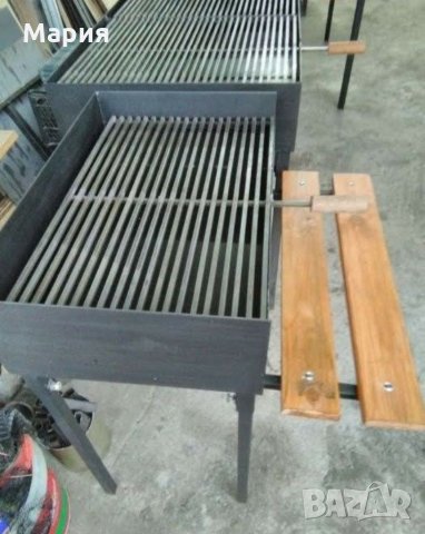 Комбинирана скара / барбекю на дървени въглища и ток, снимка 4 - Барбекюта - 30702541