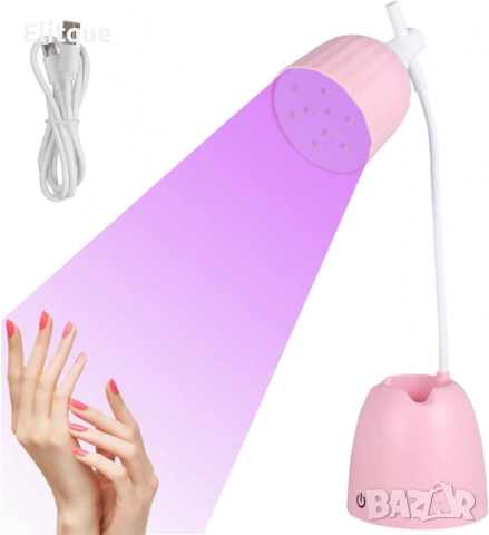 Въртяща се UV/LED на 360 градуса 28W лампа за нокти, снимка 4 - Други - 52895138