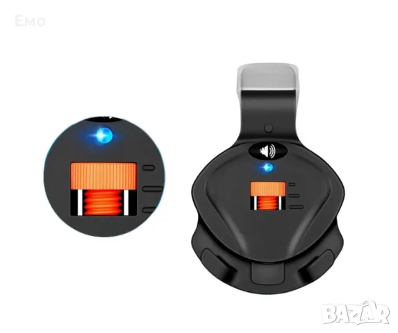 Електронен LED звънец за въдица с регулируем звук , снимка 8 - Въдици - 47779897