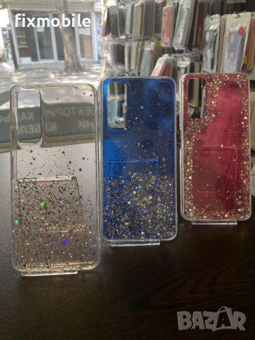 Huawei P Smart 2021 прозрачен блестящ гръб/кейс, снимка 1