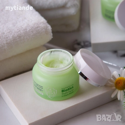 Нощна крем-маска за лице