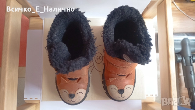 Бебешки ботуши / Детски ботуши Lasocki (кожа, непромокаеми, р. 25), снимка 7 - Бебешки боти и ботуши - 51883563