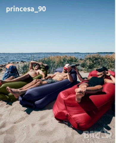 Надуваемо легло Softybag , снимка 3 - Надуваеми легла - 47817526