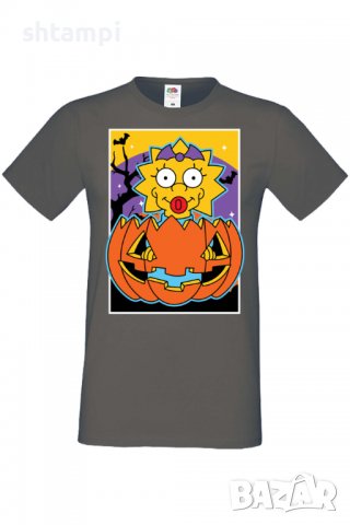 Мъжка тениска The Simpsons Maggie Simpson 03,Halloween,Хелоуин,Празник,Забавление,Изненада,Обичаи,, снимка 8 - Тениски - 38137468