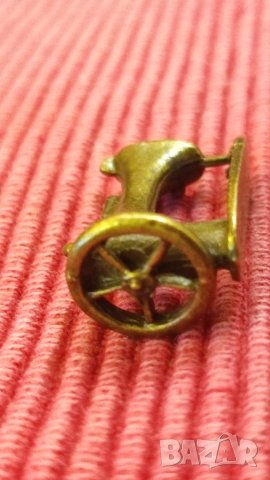 Фигурка, миниатюра на шевна машина, месинг. , снимка 12 - Колекции - 40695503