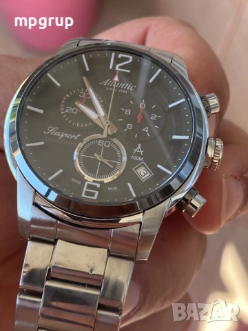 Продавам оригинален Мъжки часовник Atlantic Seasport 87466.42.45, снимка 13 - Мъжки - 53936388