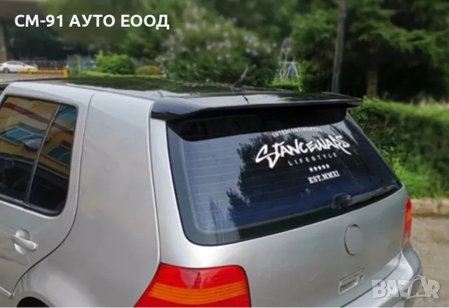 Спойлер зад стъкло GOLF 4 PAİNO BLACK, снимка 2 - Аксесоари и консумативи - 50371127