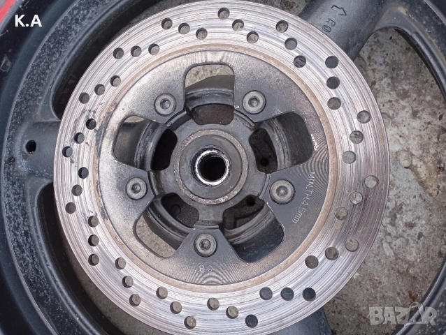 Задна джанта Suzuki Bandit 600, снимка 2 - Части - 51913650