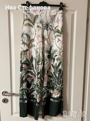 Нов елегантен ежедневен висока талия панталон 100% вискоза 