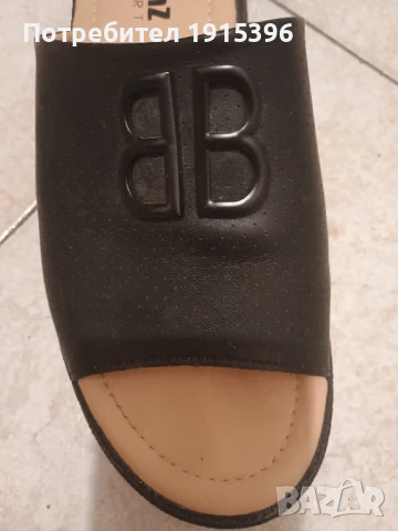 Дамски чехли естествена кожа , снимка 3 - Чехли - 50839729